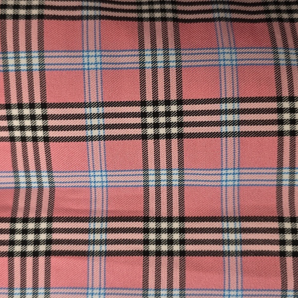 Pink Plaid Women's Skirt Shein Curve - Picture 4 of 5